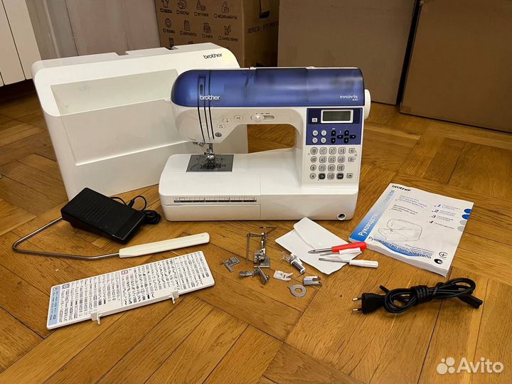 Швейная вышив машинка оверлок Brother innov-is 650