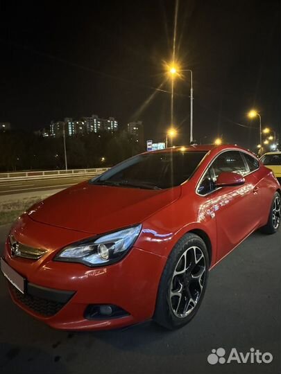 Opel Astra GTC 1.4 AT, 2012, 205 000 км