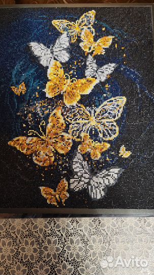 Алмазная мозаика на подрамнике готовая