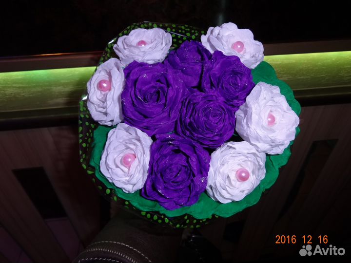 Букеты из игрушек и конфет