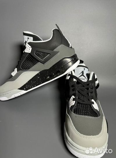 Кроссовки Air Jordan 4 Retro Fear Pack Люкс