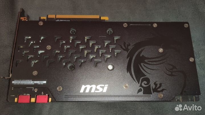 Видеокарта MSI GTX 1070 gaming 8G