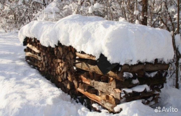 Дрова дубовые колотые