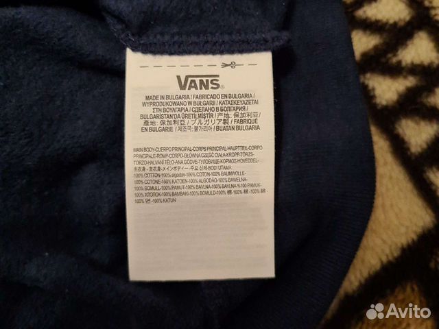 Толстовка новая vans