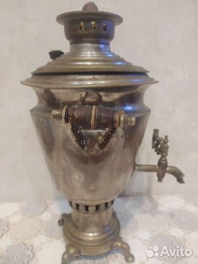 Самовар дровяной угольный