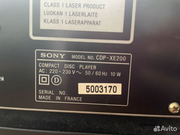 Sony Receiver + CD + Дека кассетная + колонки