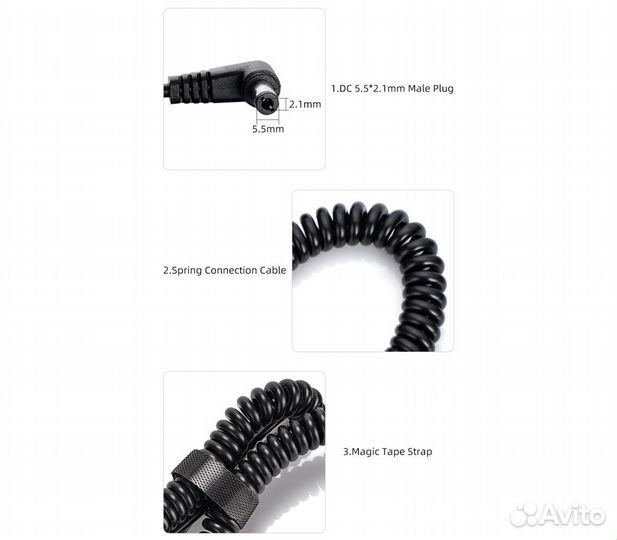 Адаптер питания Kingma DR-LPE8 + сетевой адаптер, вместо LP-E8