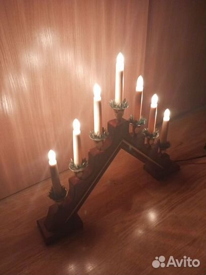 Светильник-горка, новогодний