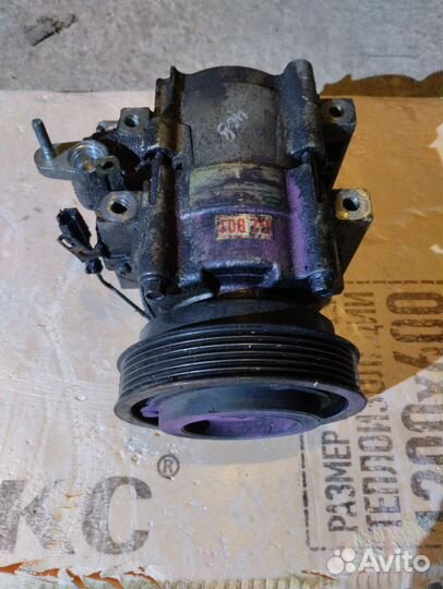 Компрессор кондиционера Hyundai Sonata EF 2.7 G6BA