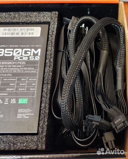 Блок питания Gigabyte GP-UD850GM PG5 ATX 3.0