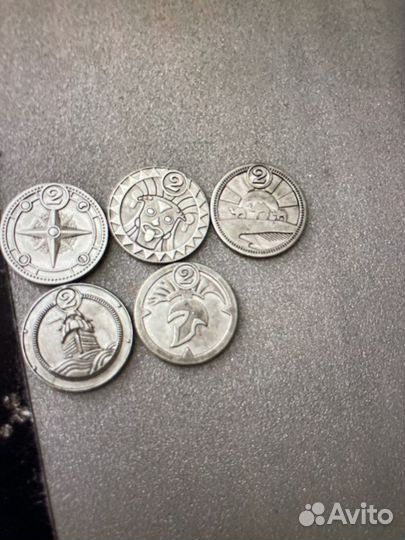Монеты пятерочка