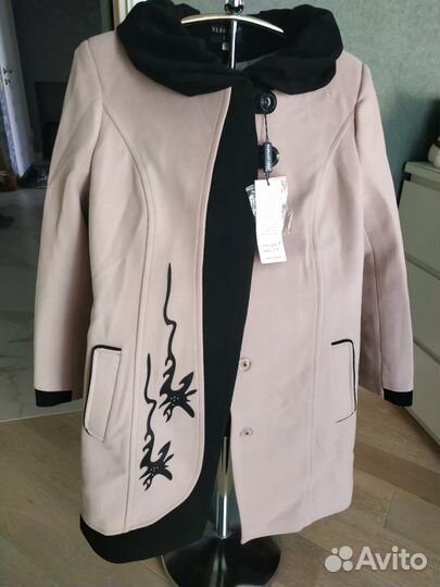 Осеннее пальто р.50-54