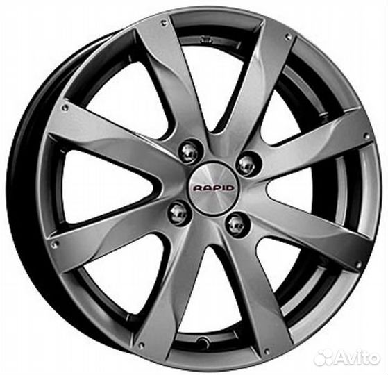 K&K Джемини : 6x15 4*100 Et:40 Dia:60.1 дарк платинум