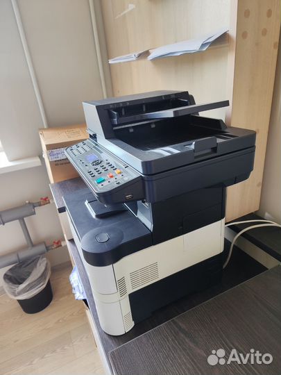 Мфу струйный Kyocera M3540DN черно-белая печать