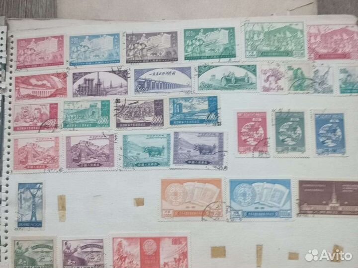 Коллекция марок разных стран