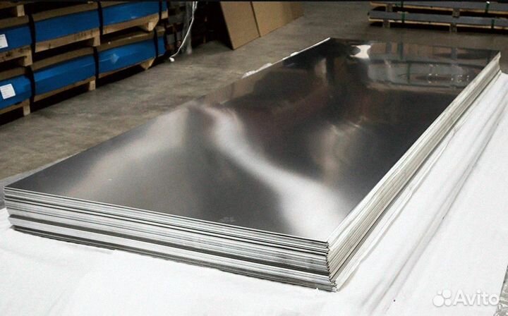 Лист нерж. 1,5х1250х2500 aisi 430 зерк