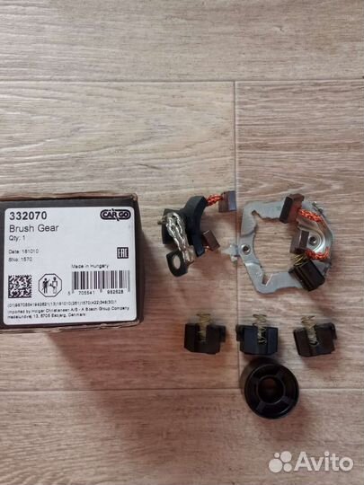 Щеткодержатель стартера VAG, сargo 332070