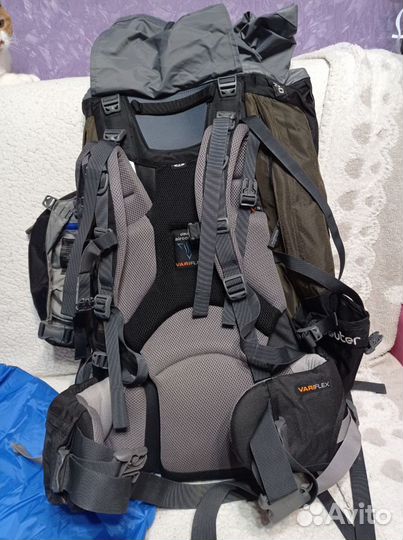 Pюкзак Deuter Aircоntасt Рrо 55+15 SL (сoffеe)