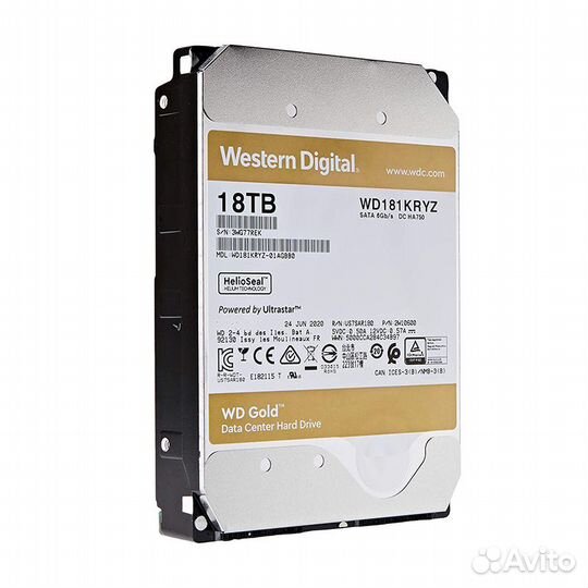 Hdd 18tb WD Gold