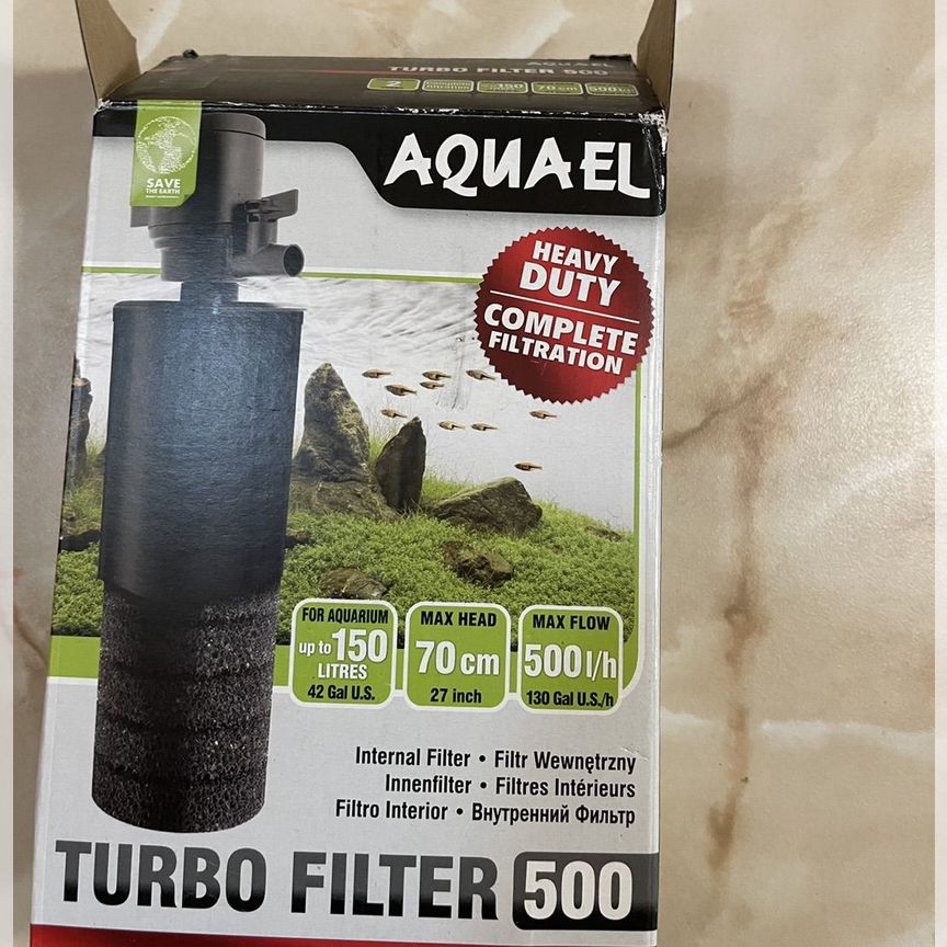 Фильтр для аквариума aquael turbo 500