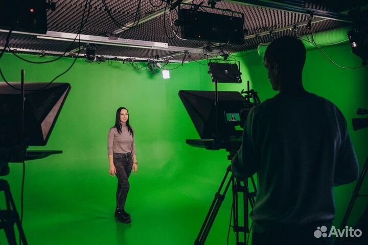 Аренда хромакей-циклорамы. Студия для видеосъемки