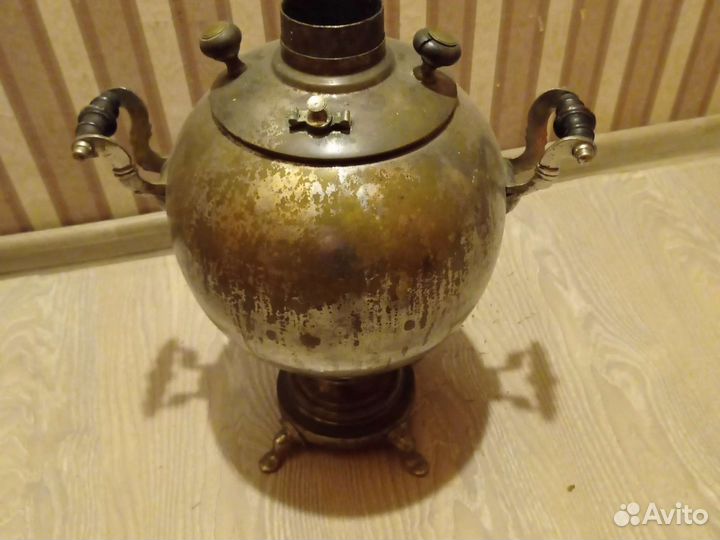 Самовар угольный старинный