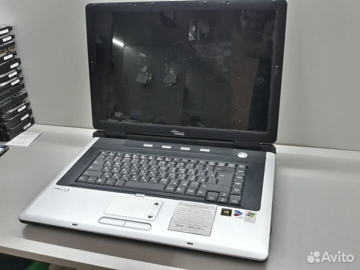 Ноутбук дефектный раскомплектованный Fujitsu M3438