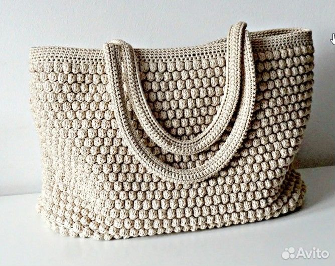 Вяжу на заказ модные сумки и интерьерные корзинки