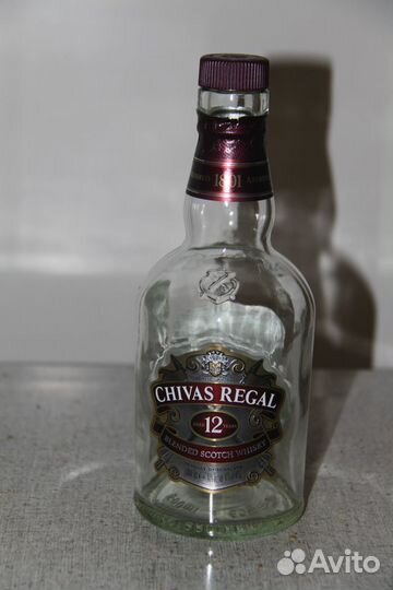 Пустые бутылки из под виски