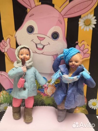 Ватные игрушки