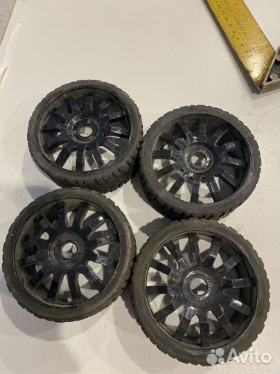 Колеса 1/8 rc drift buggy himoto trx remohobby hsp