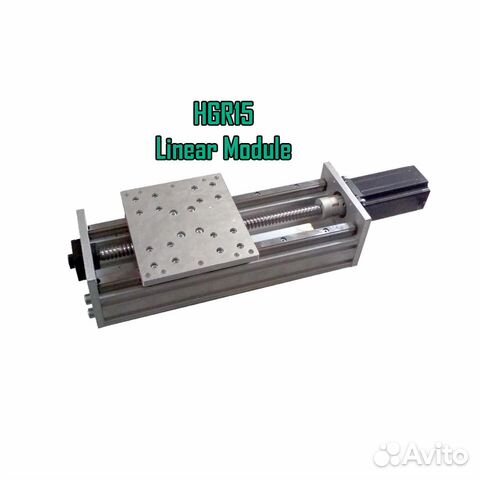 Линейный модуль на базе профильных рельс HGR15