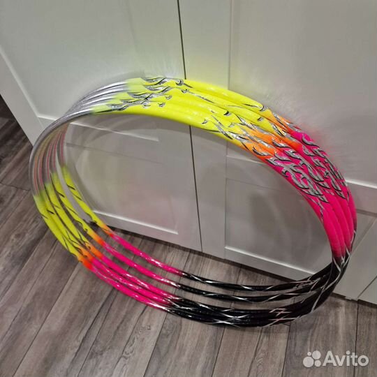 Обмотка / аэрография обруча и булав