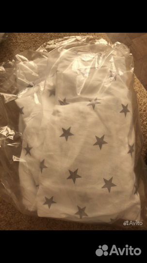 Бортики в кроватку, простынь, наматрасник