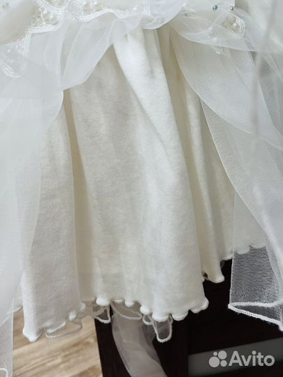 Детское нарядное платье с повязкой