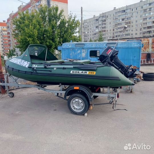Пвх лодка Solar 380