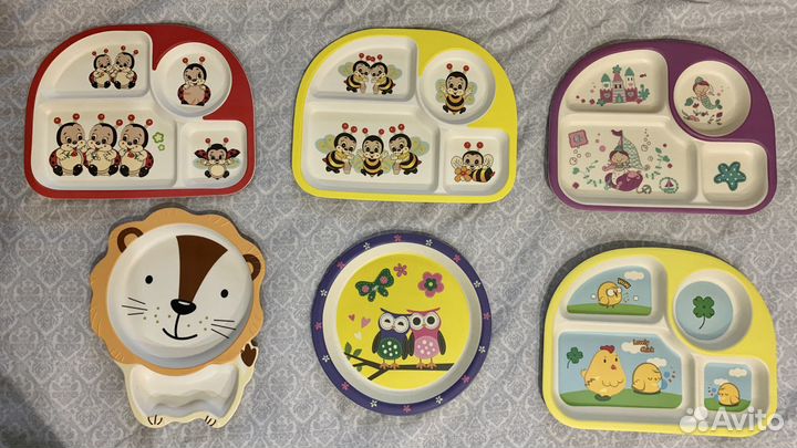 Детская посуда из бамбука