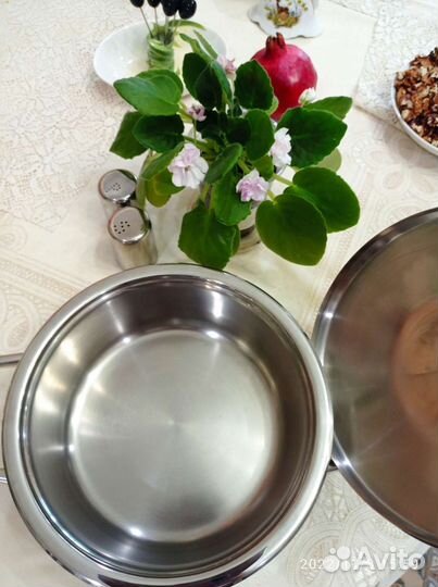 Цептер. Кастр.2, 5л.20см.для всех видов плит