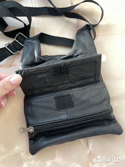 Сумка-кошелек из кожи