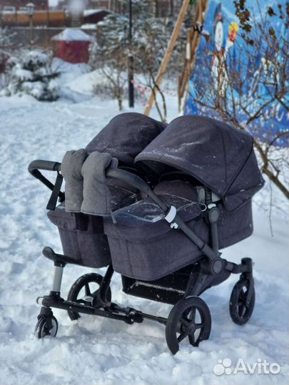 Коляска Bugaboo Donkey 3 complete Mineral black