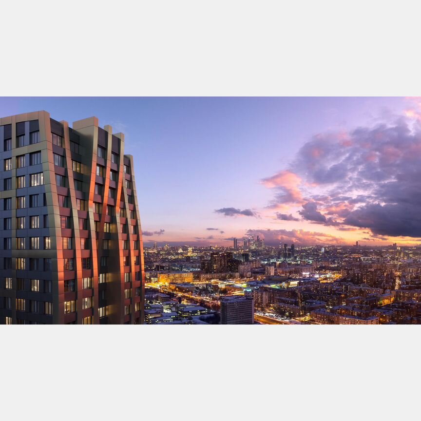 3-к. апартаменты, 47,1 м², 5/23 эт.