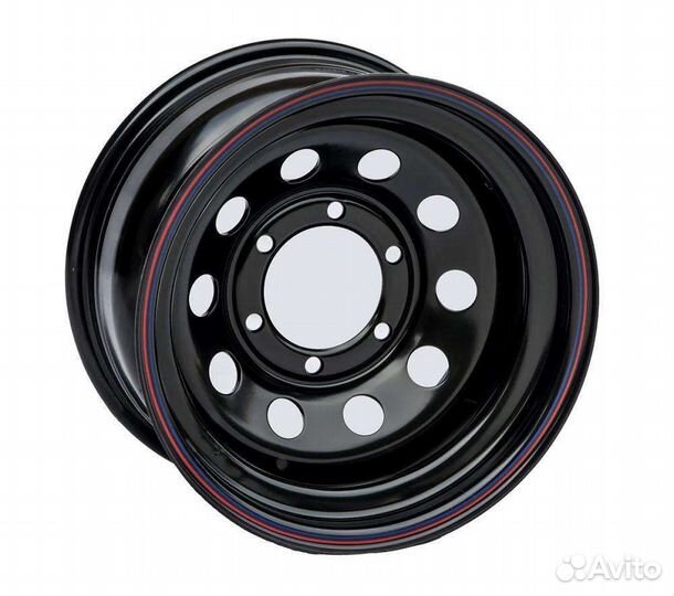 Off-Road Wheels 7x16/5x139,7 ET15 D110 УАЗ черный
