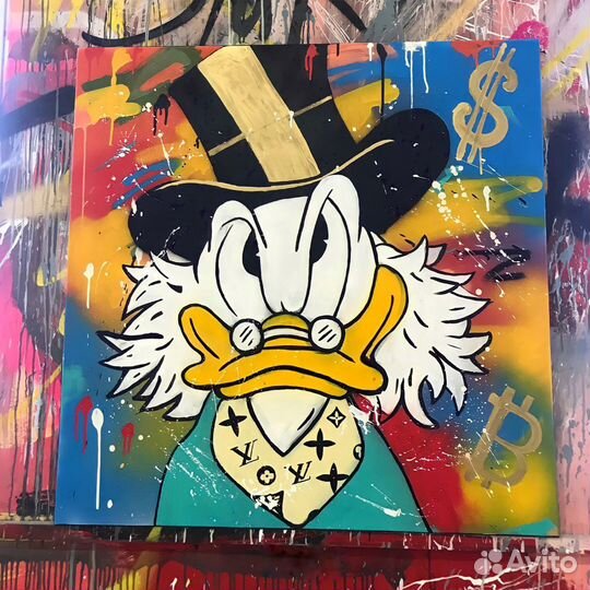 Картина со скрудж макдаком