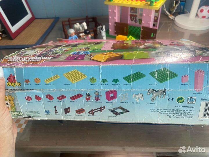 Lego duplo конюшня ферма