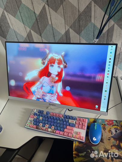 Игровой пк белый сетап