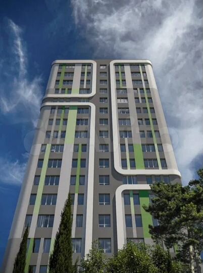 2-к. квартира, 56,4 м², 6/16 эт.