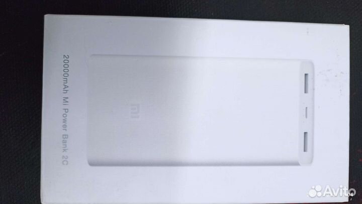 Внешний аккумулятор xiaomi на 20000 мА/ч