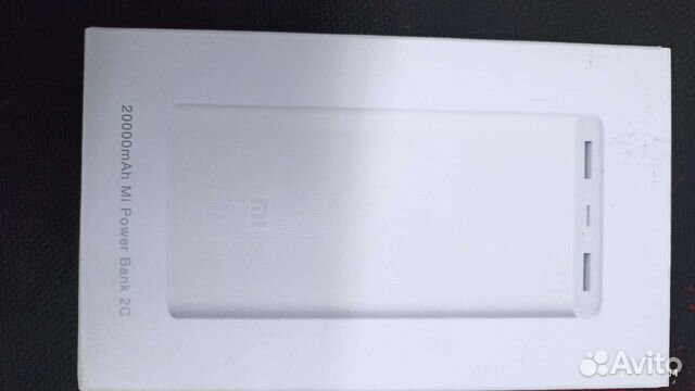 Внешний аккумулятор xiaomi на 20000 мА/ч