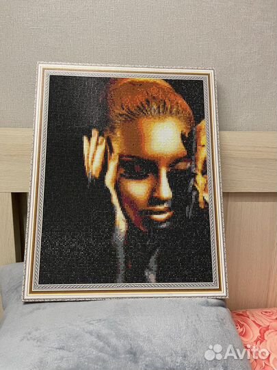 Алмазная вышивка готовая работа