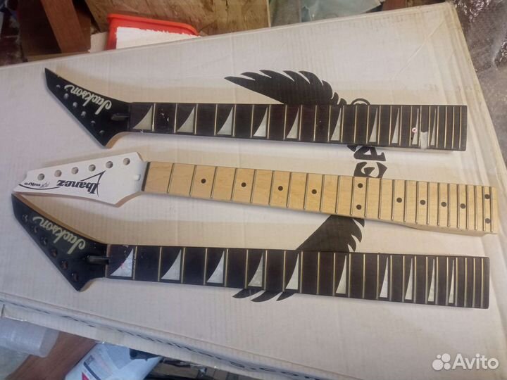 Гриф электрогитары мензура 22.2